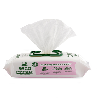 Beco Bamboo Coconut Scented Dog Wipes -